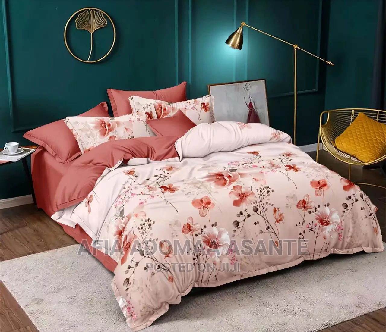 Elegant Design Super King Side Duvet-8 Pieces Set