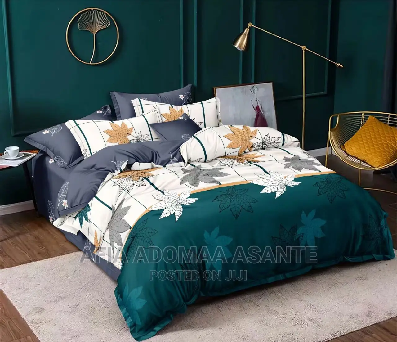 Elegant Design Super King Side Duvet-8 Pieces Set