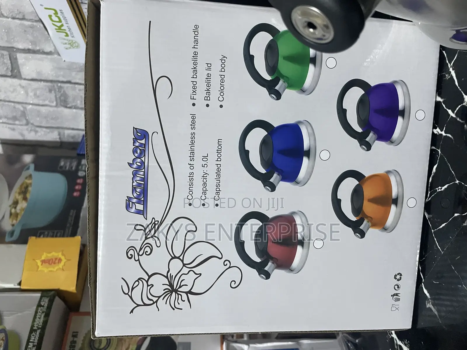 Whistling Stove Top Kettle 5L