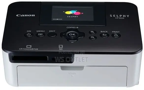 Canon SELPHY CP1000 Compact Photo Printer - Black