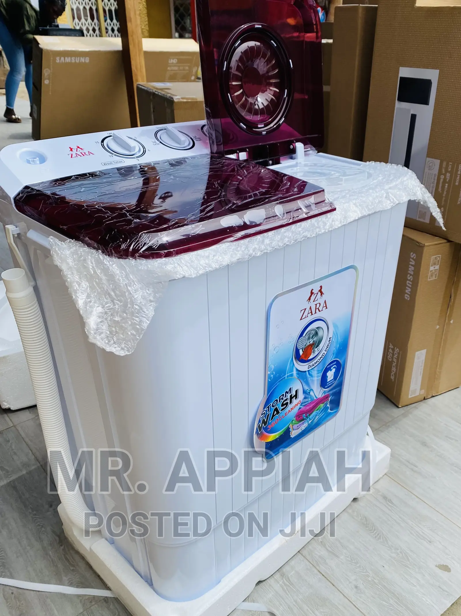 Reliable and Efficient Zara 7kg(White) Washing Machine