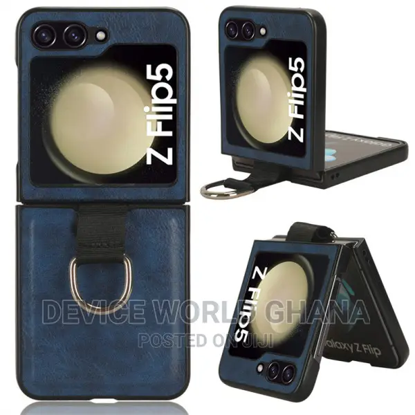 Cross Leather Case for Samsung Z Flip 5