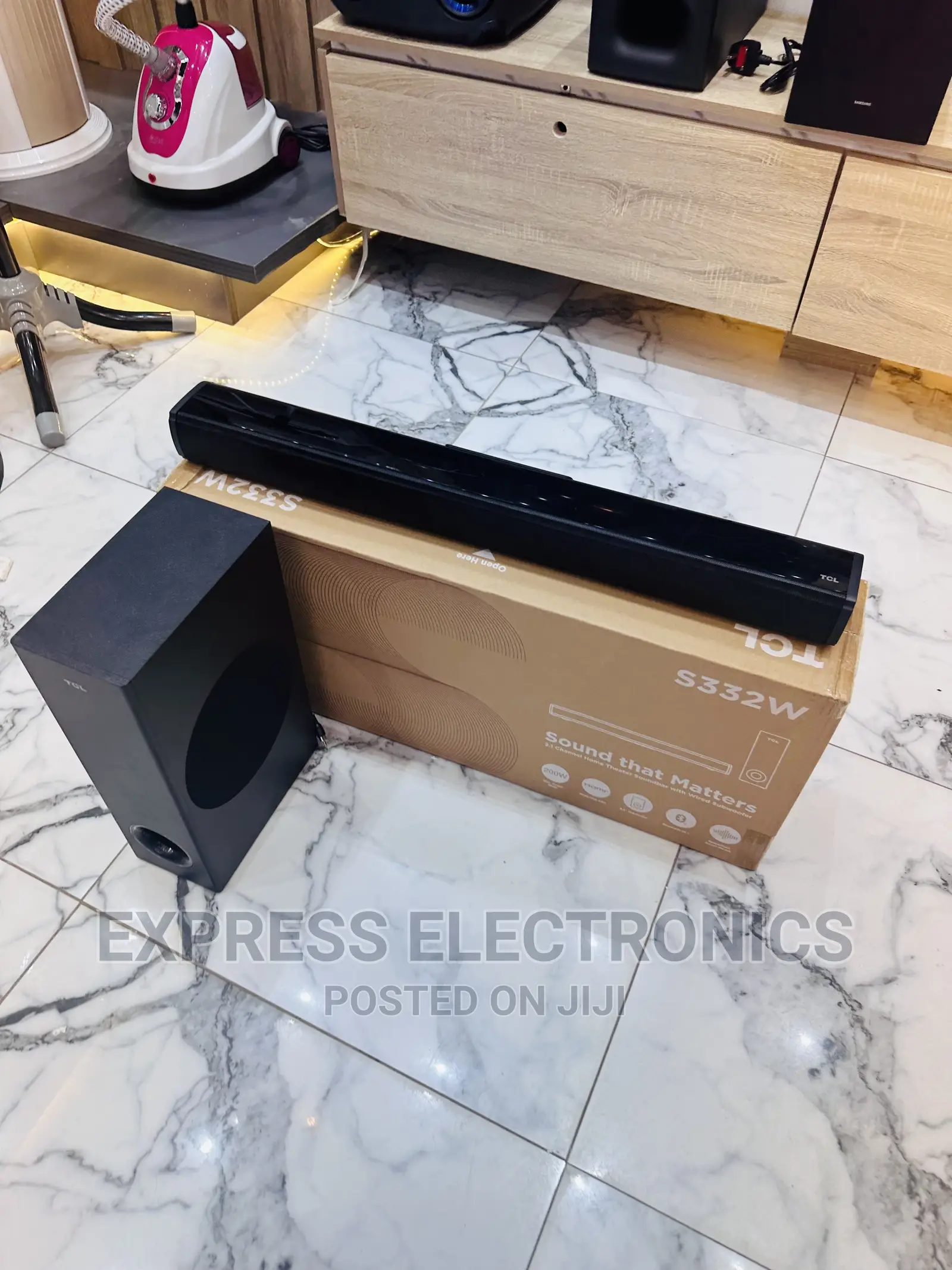 Best and Authentic New Soundbar With Woofer S332w