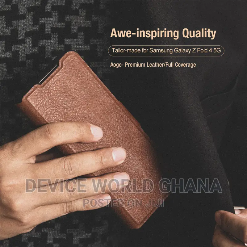 Nillkin Leather Flip Case for Samsung Z Fold 5 4 N 3