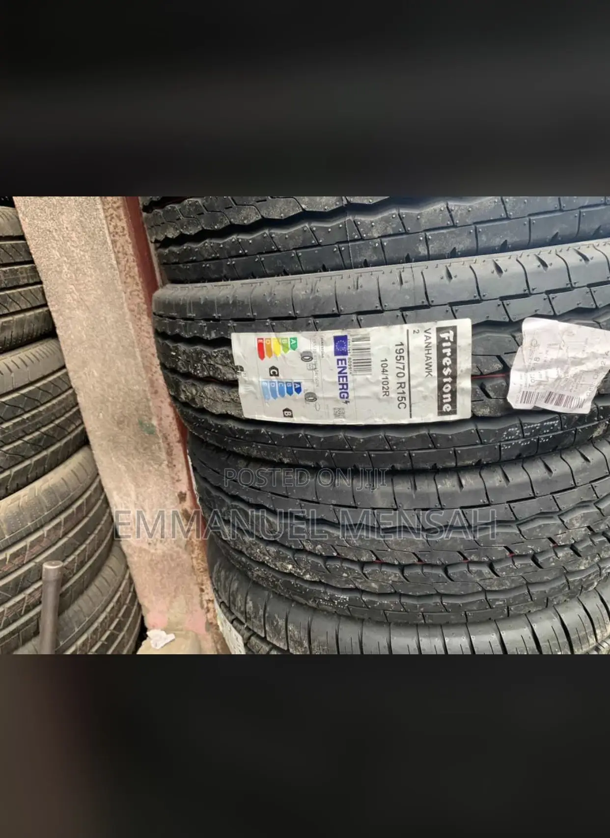 195/70r15c Firestone Tire
