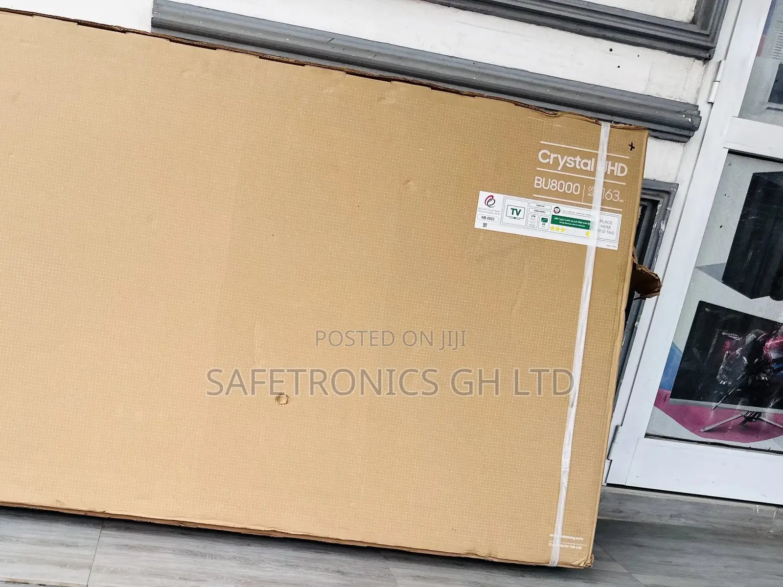 Display Smart LED Samsung 65 Inches Ultra BU80 Bkack Tv 