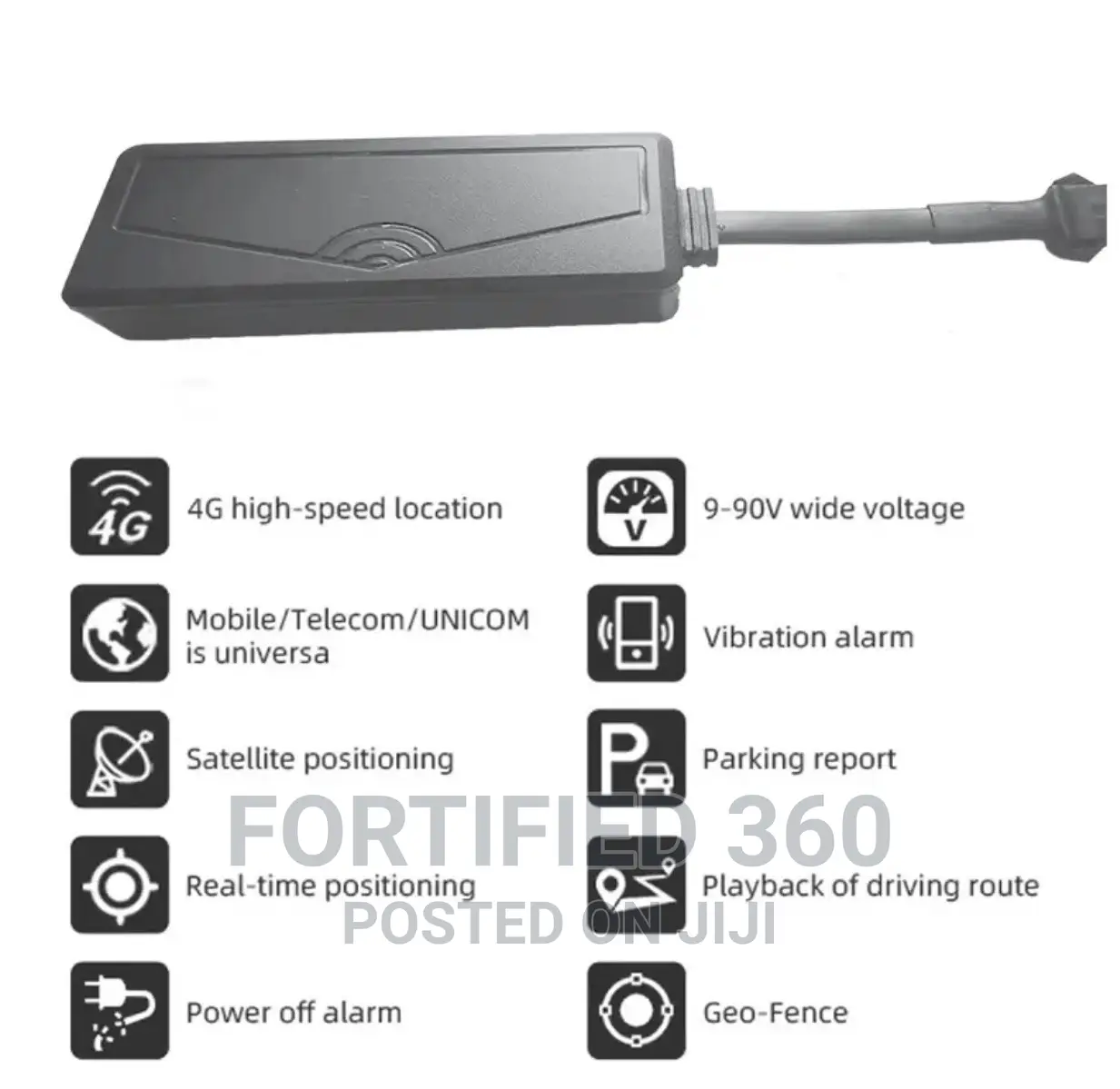 Vehicle/Trucks Universal GPS Tracking Device With Relay