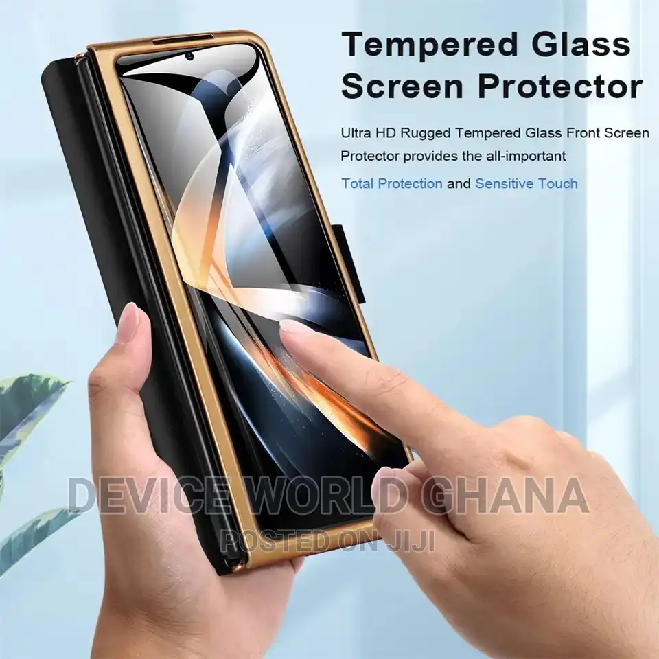 Custodia Leather Flip Case Samsung Z Fold 5 N Fold 4(No Pen)