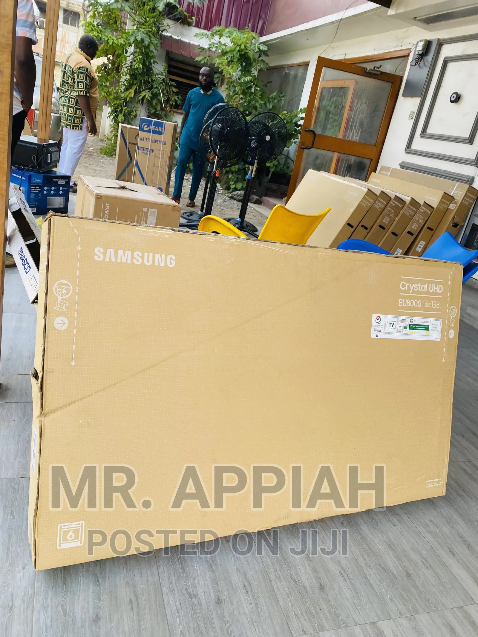 (55bu8000)Low Energy Consumption Samsung 55” Uhd Tv.