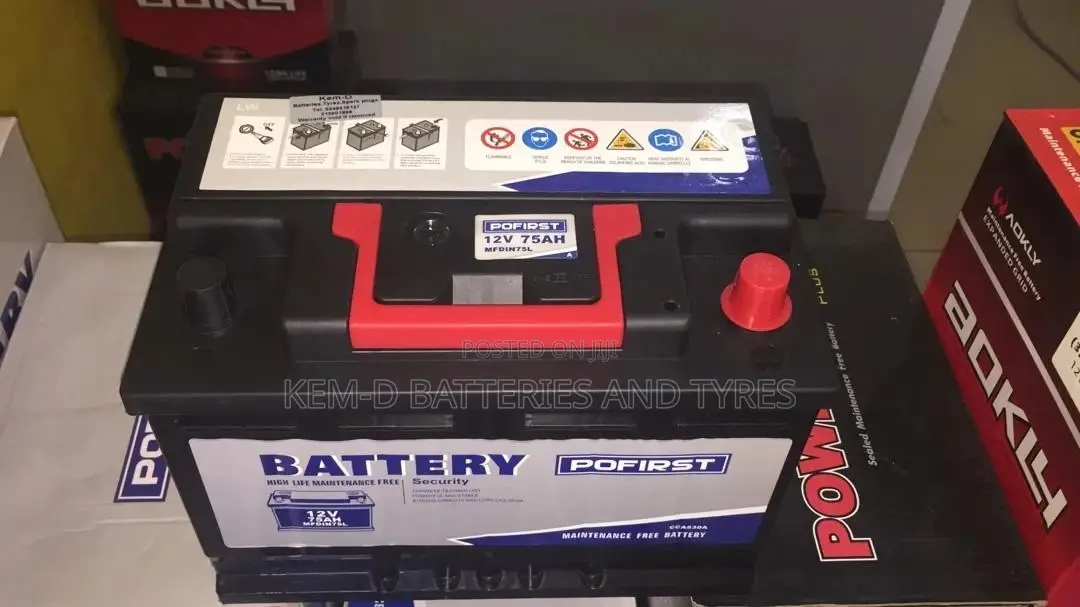 15 Plates New Pofirst Car Battery - Quality Batteries