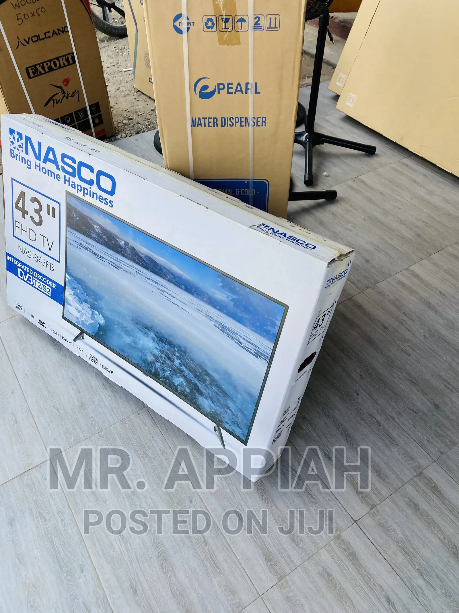 Top Notch Nasco 43 Inch Digital Satelite Tv(Black)