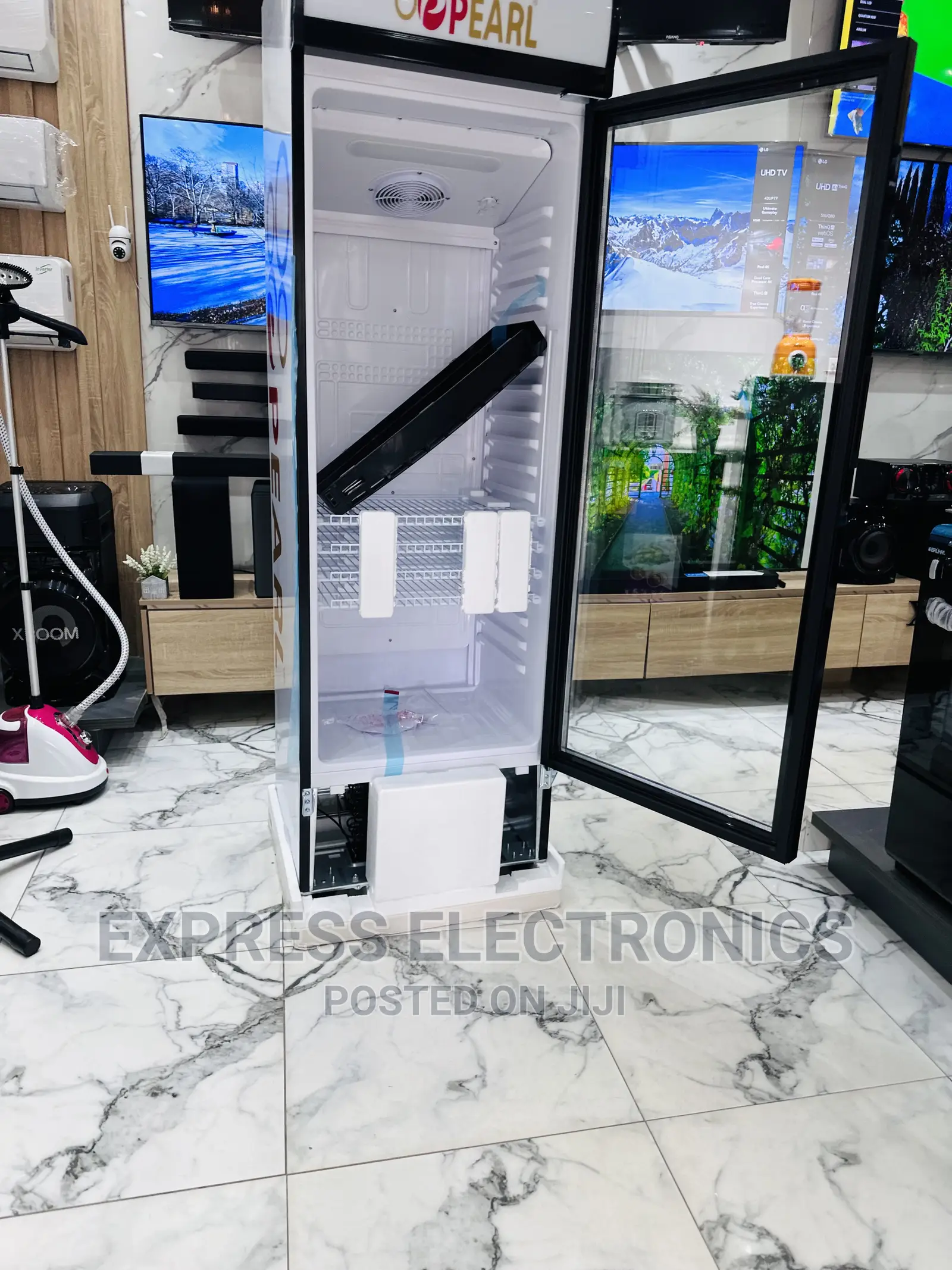 Impress Your Customers With PVC 424-2b Pearl Display Fridge