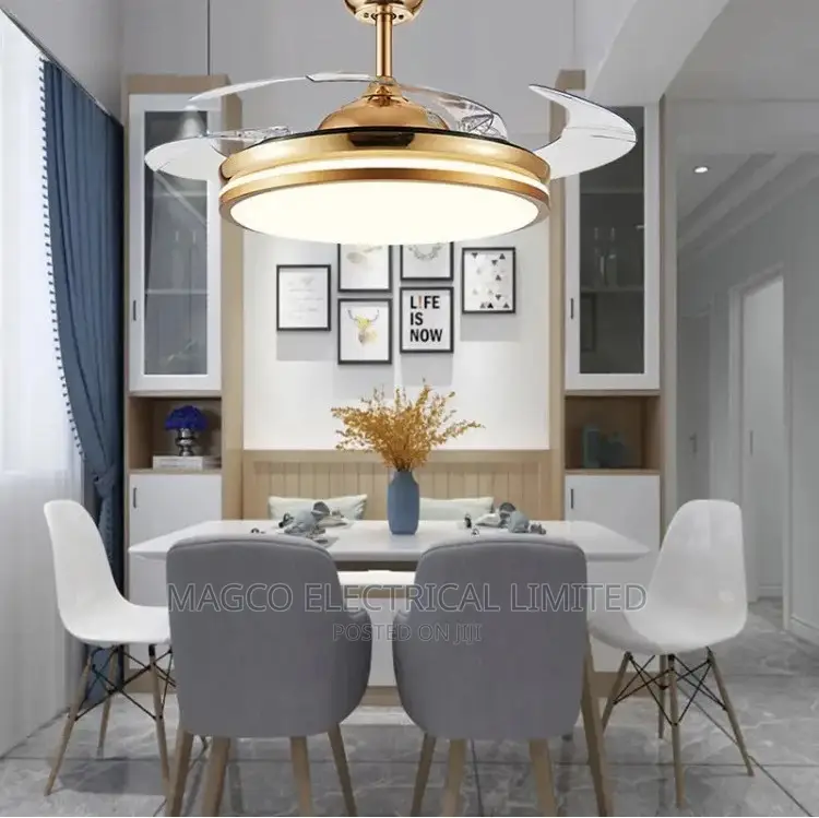 Remote Ceiling Fan With Light