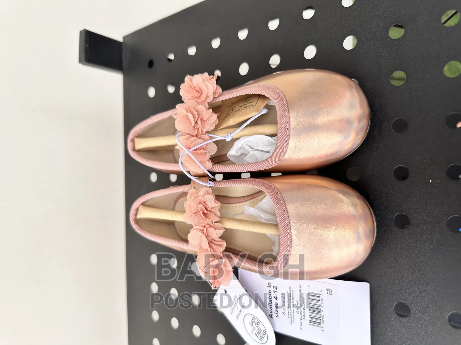 Rose Gold Ballet Flats