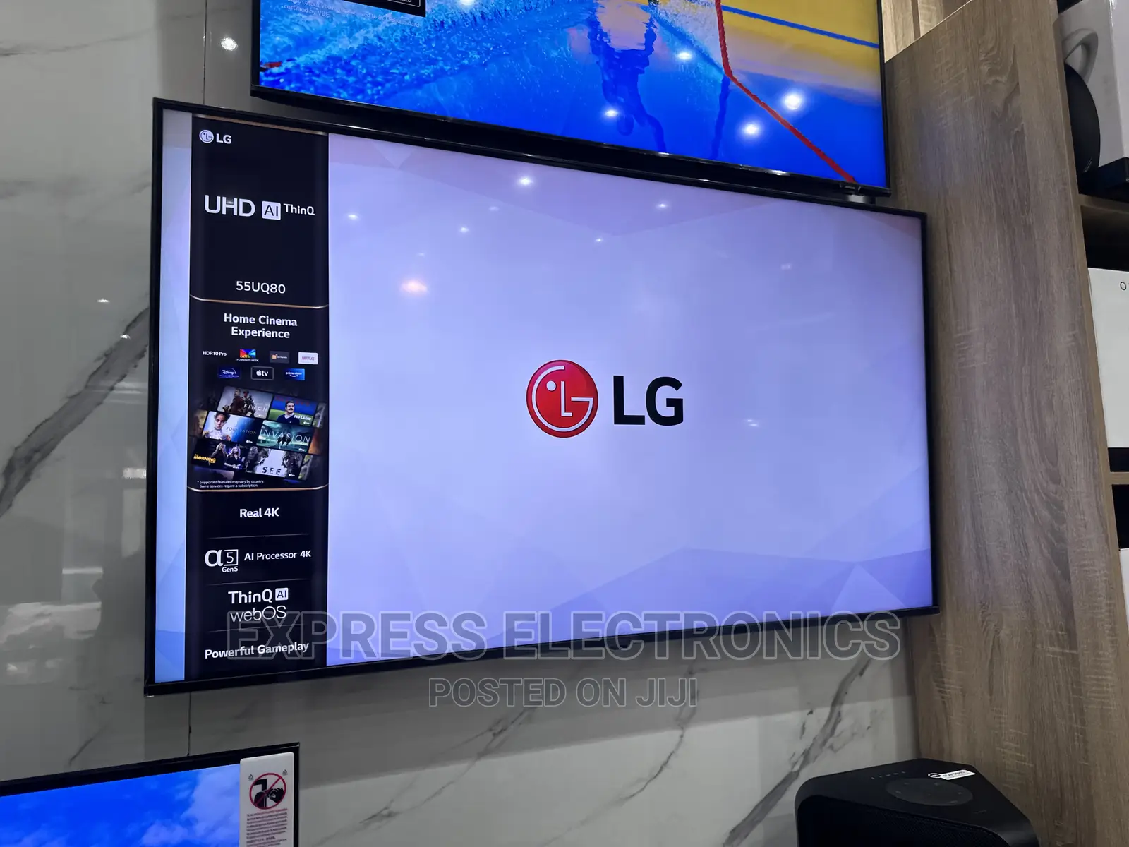 2022 Model UHD Smart Glossy LG Uq80 55” Tv