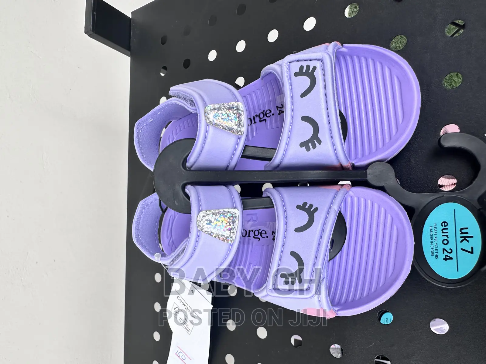 Purple Girl Sandals