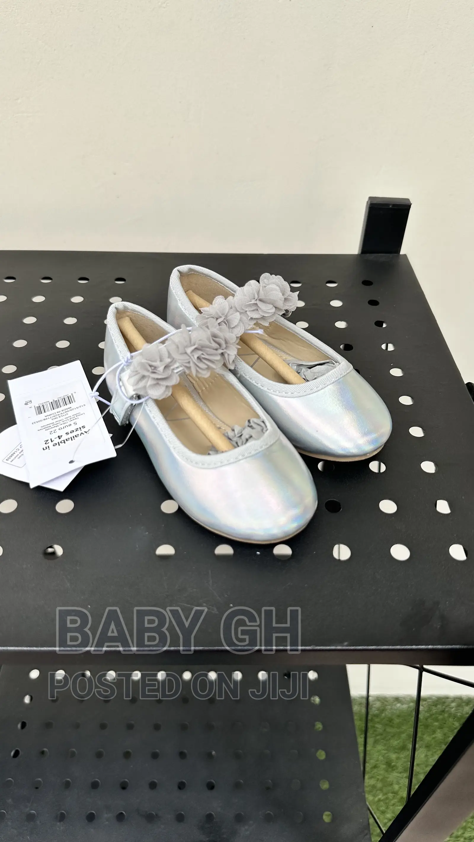 Silver Ballet Shoes