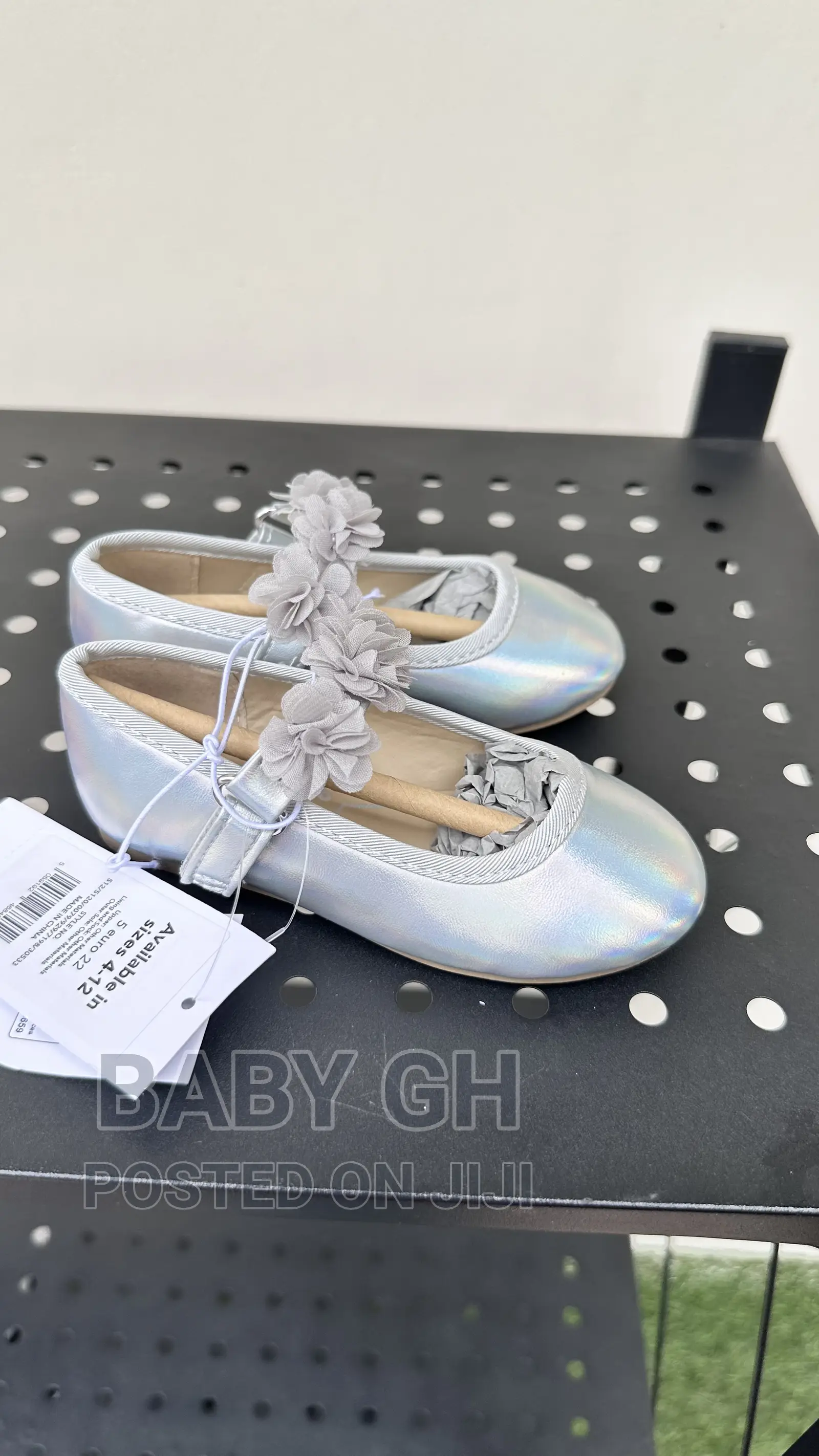 Silver Ballet Shoes