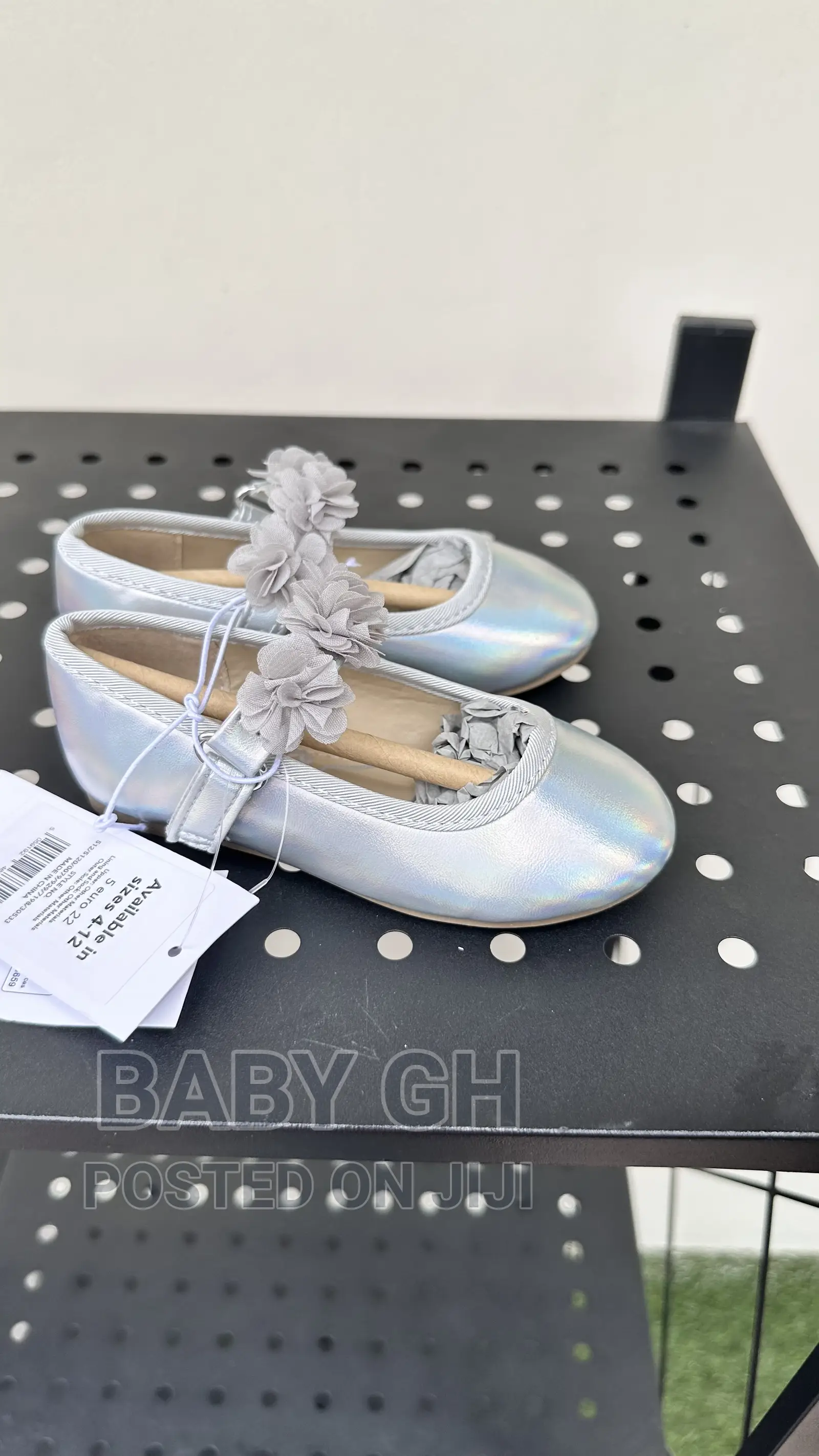 Silver Ballet Shoes
