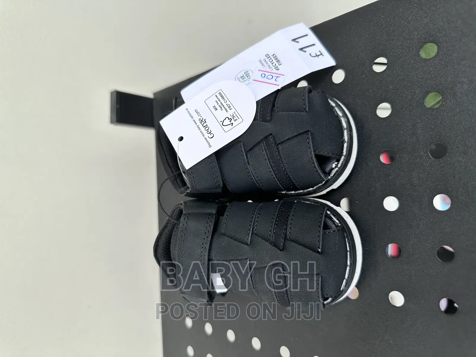 Black Boy Sandals