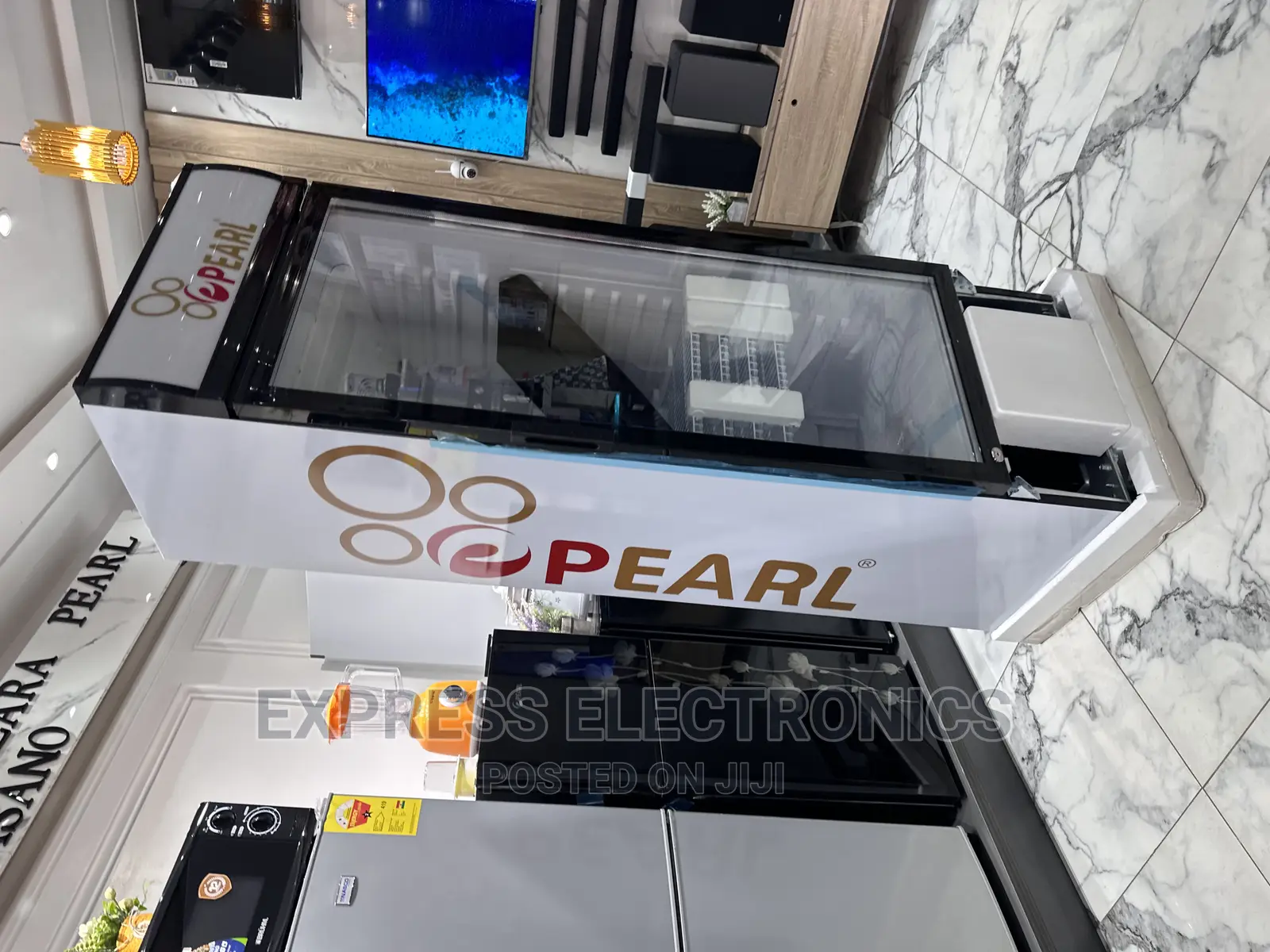 Beverages Cooler Display Fridge Pearl PVC 424-2b