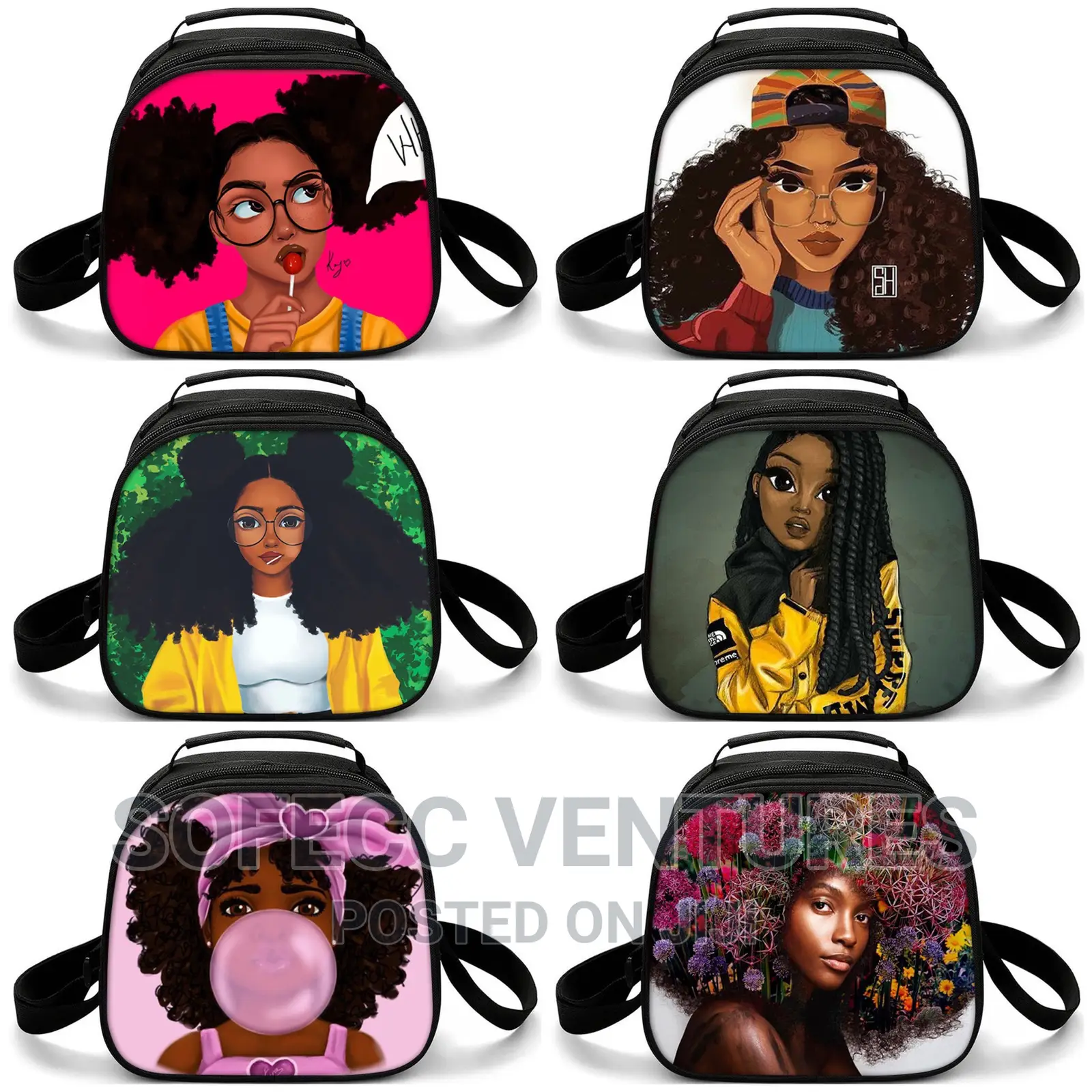 Double Layer Heat Insulated Lunch Bags