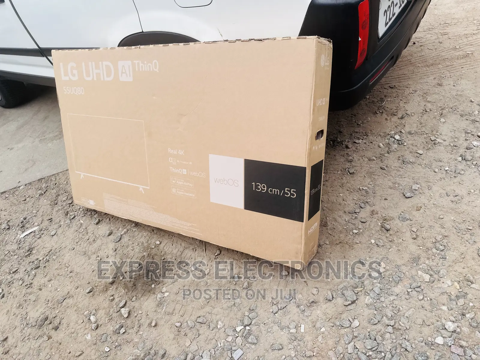 Get Lost in Your Shows With LG 55”UHD Smart UQ80 Tv