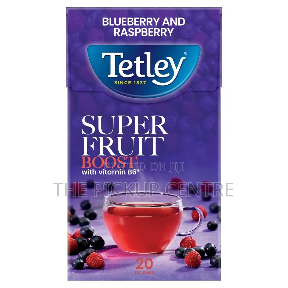 Tetley Super Fruits Boost Blueberry and Raspberry 20 Tea Bag