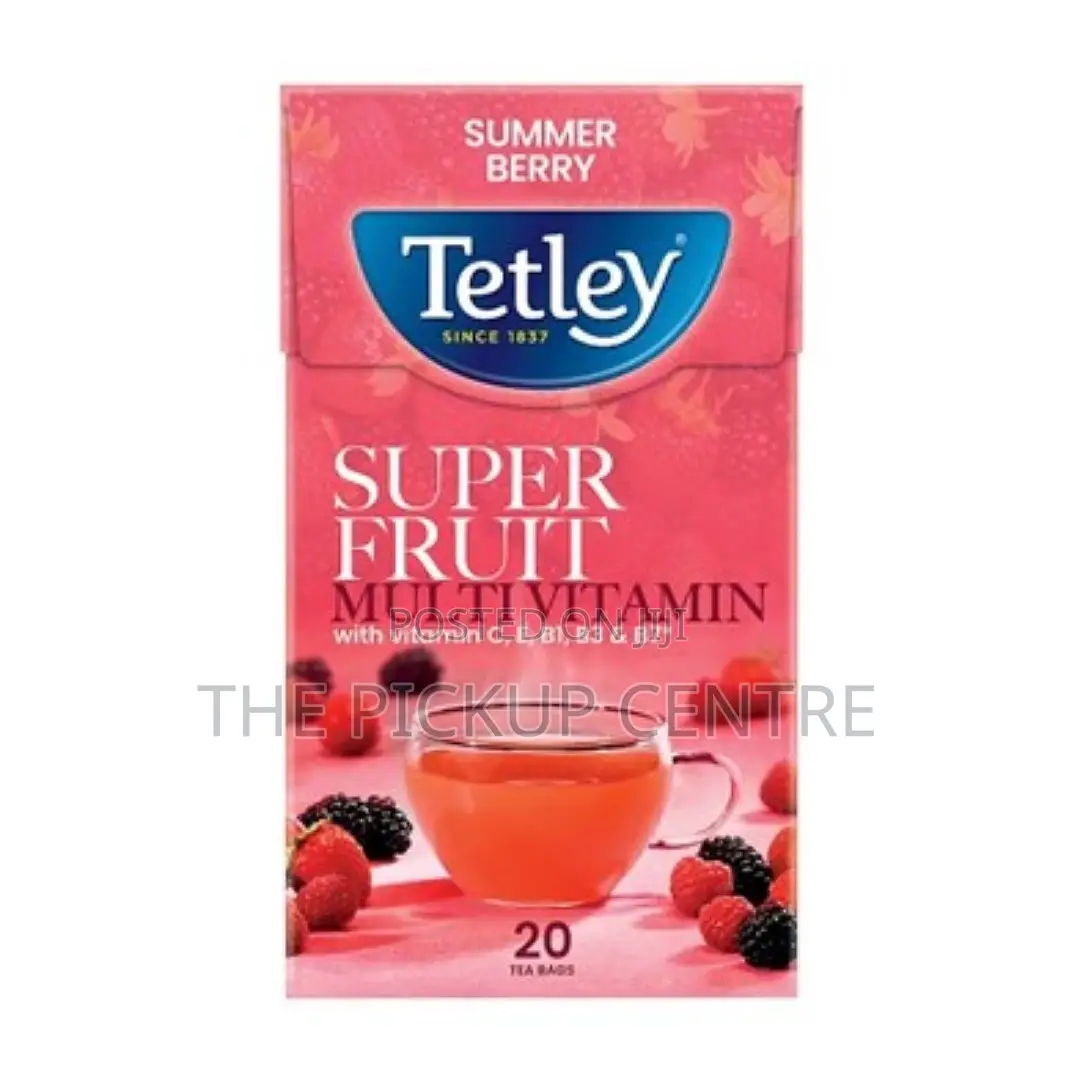 Tetley Super Fruits Multivitamin Summer Berry 20 Tea Bags