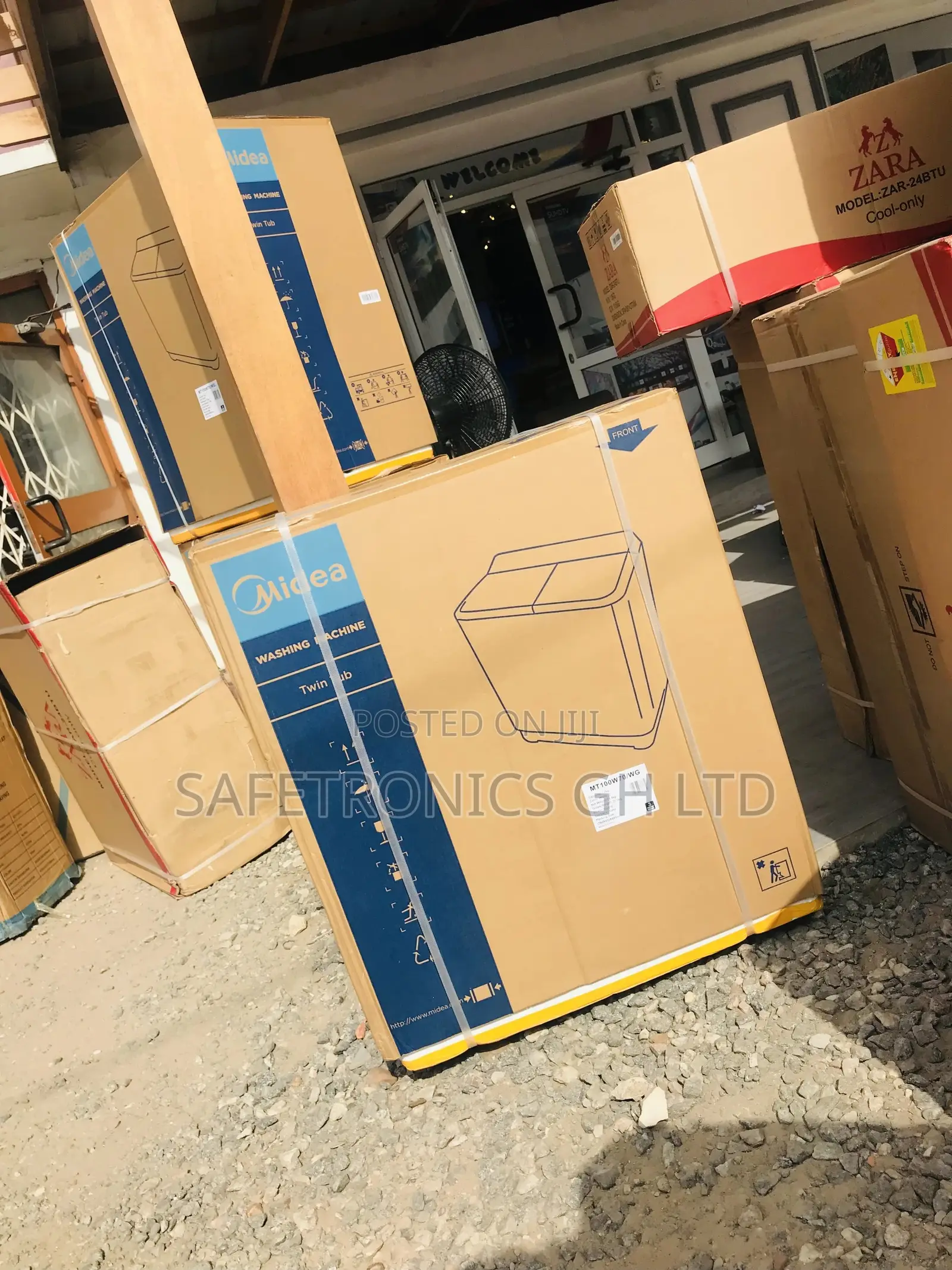 Washingmachine Semiautomatic Topload 7kg Twintub Midea