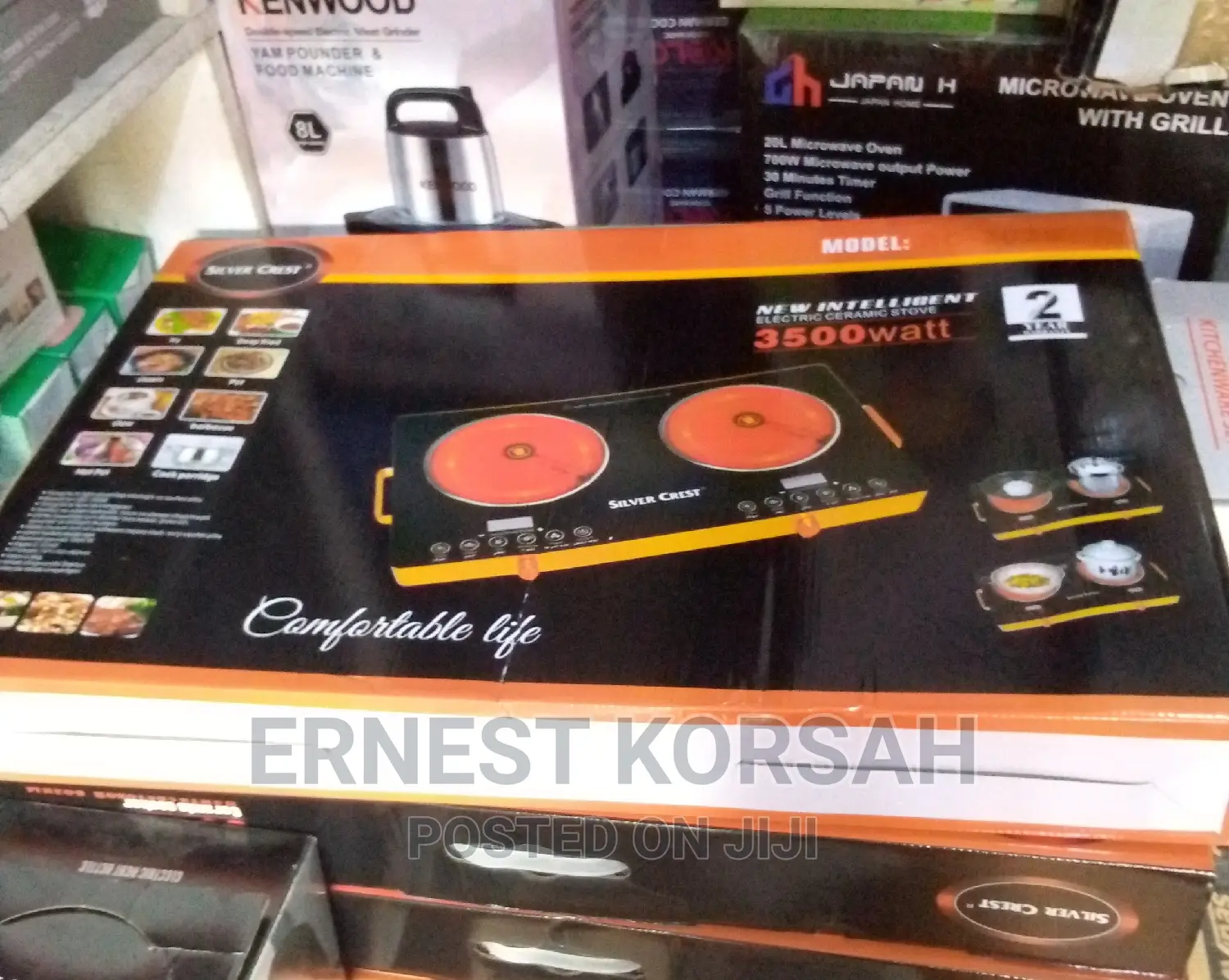 Double Ditigal Hot Plate