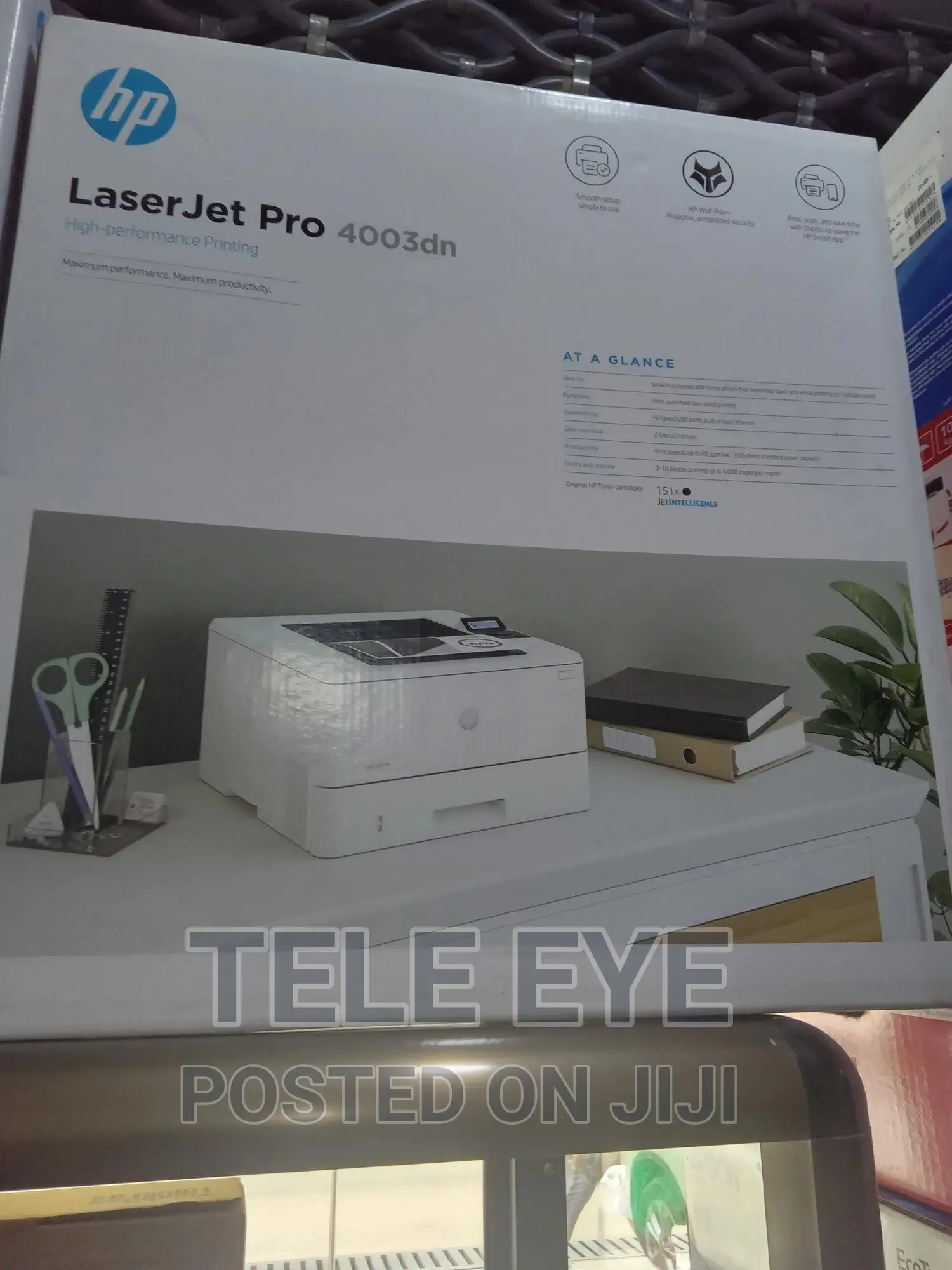 Hp Laserjet Pro 4003dn Mono Laser Printer