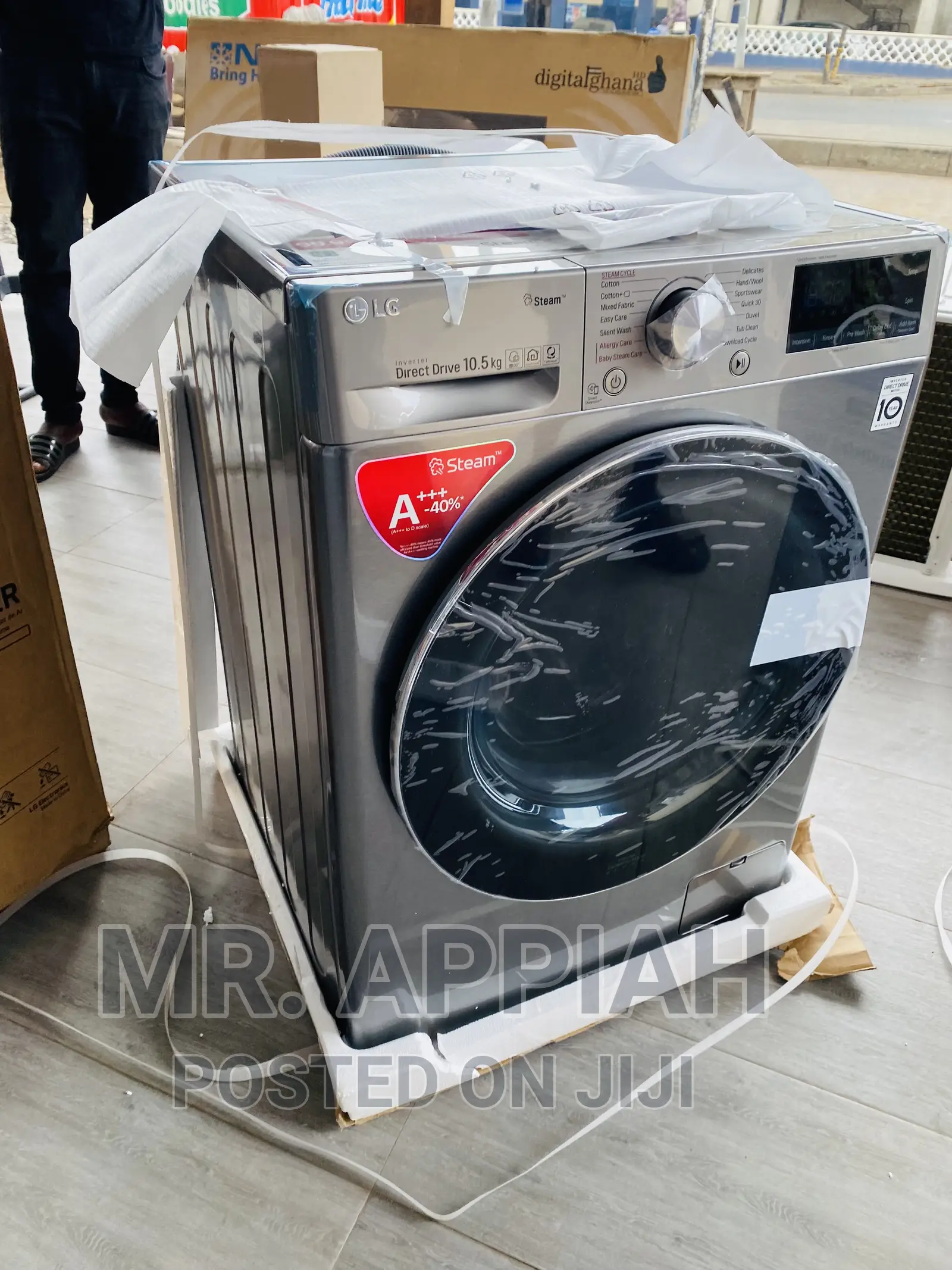 Shop Affordable LG F0L9DGP2S15kg Front Load Washing Machine
