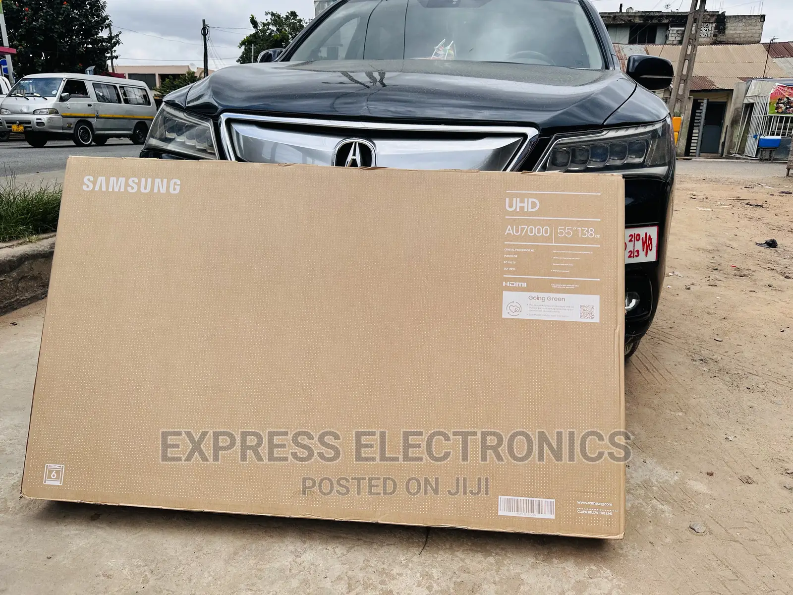 Classy Sleek Slim UHD Samsung Smart 55”Au71000
