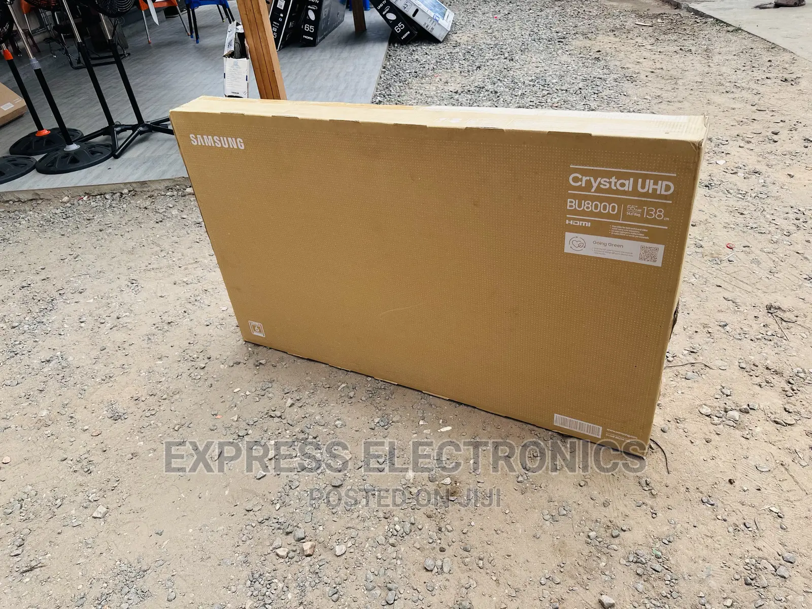 The Big Picture of Samsung Uhd Smart 55”Bu8000 Tv