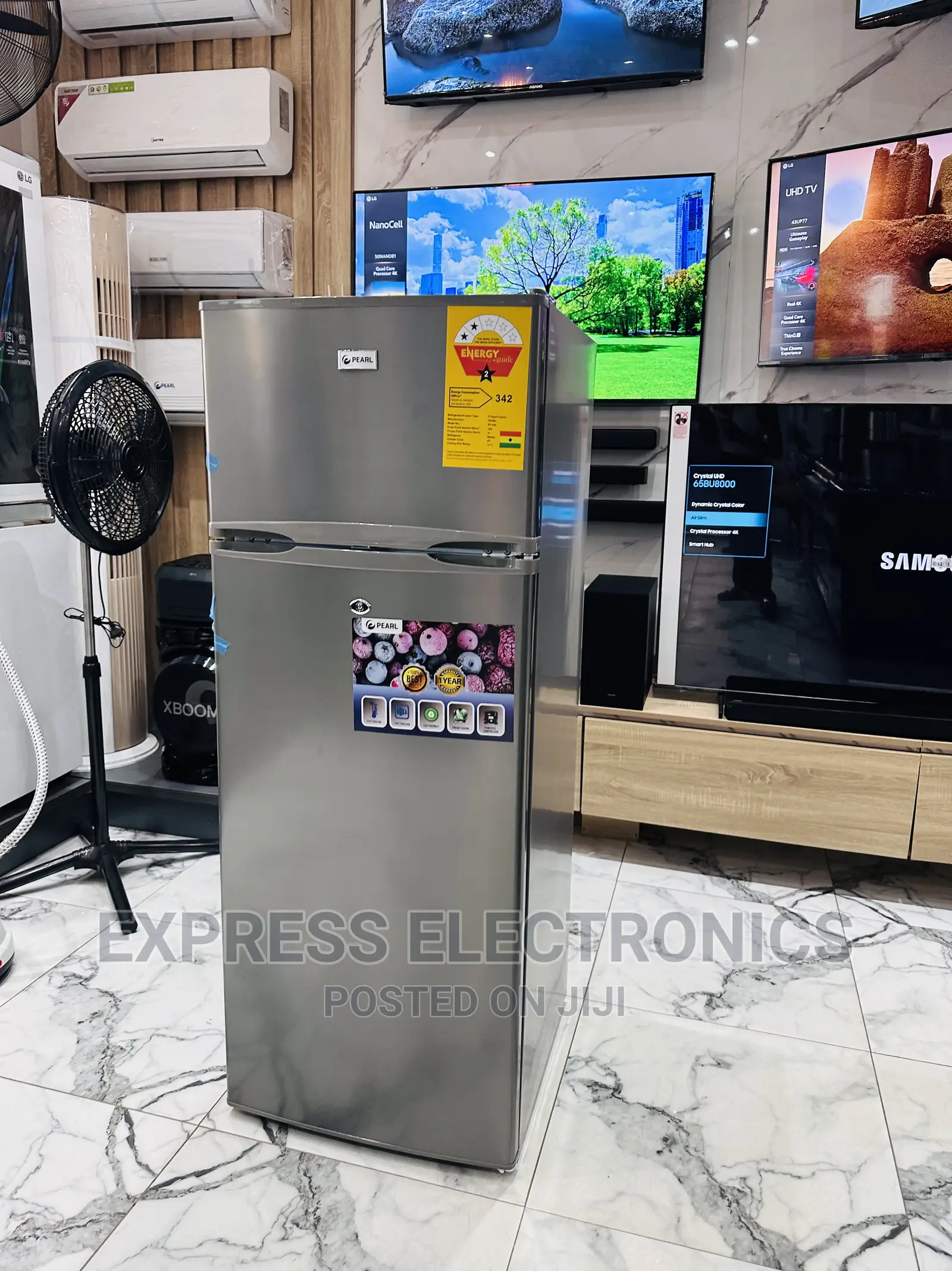 Get a New Pearl Double Door PF-250 Fridge