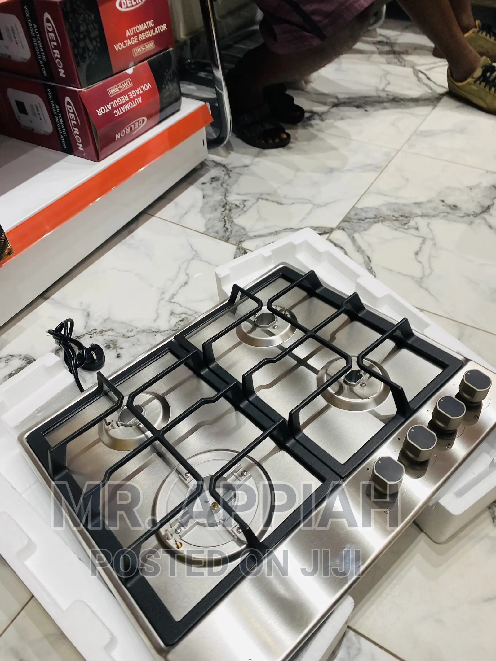 Shop Affordable Midea60x51cm 4gas Cooker Hob(60G40ME)Silver