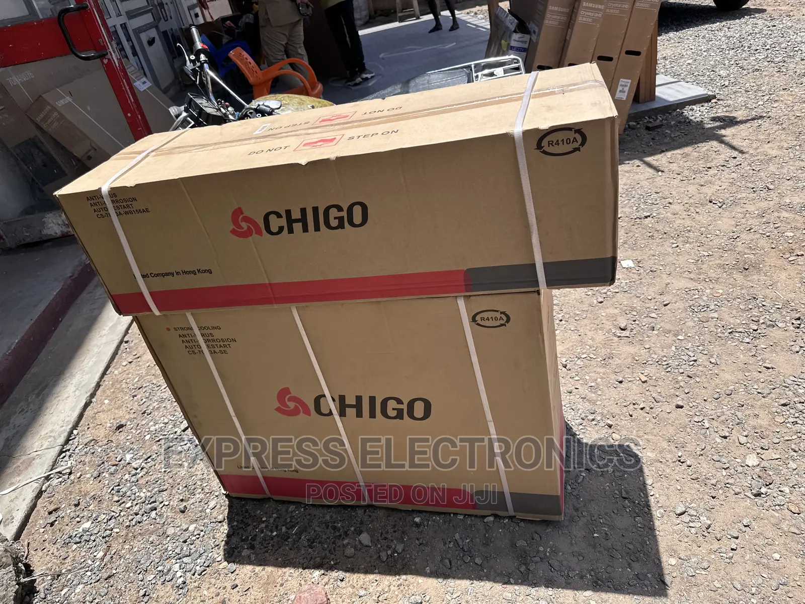 Premium Sleek White 2.0hp Split R410 Chigo