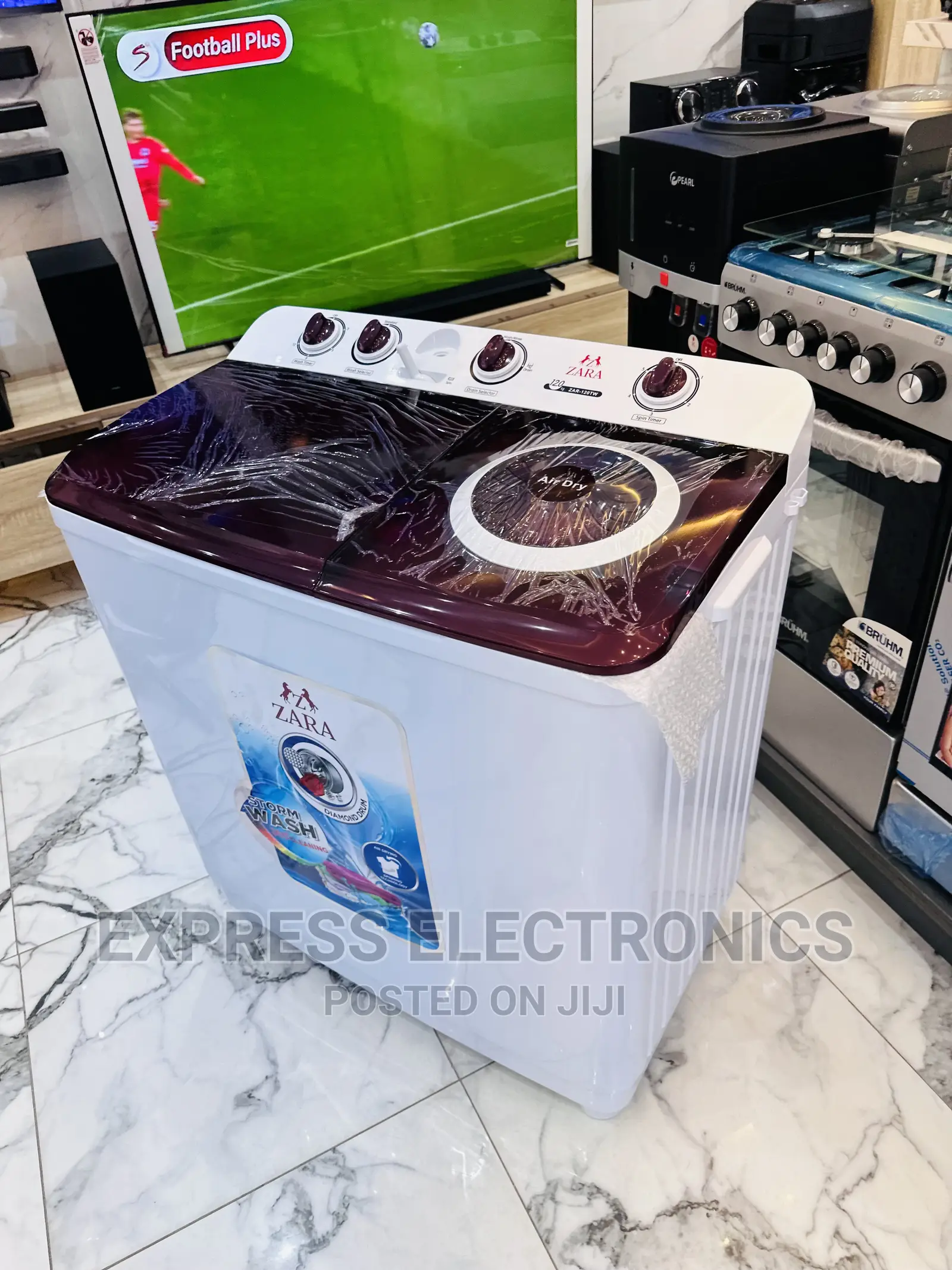 Best Sell Ever on Zara Twintub Washing Machine 12kg Topload