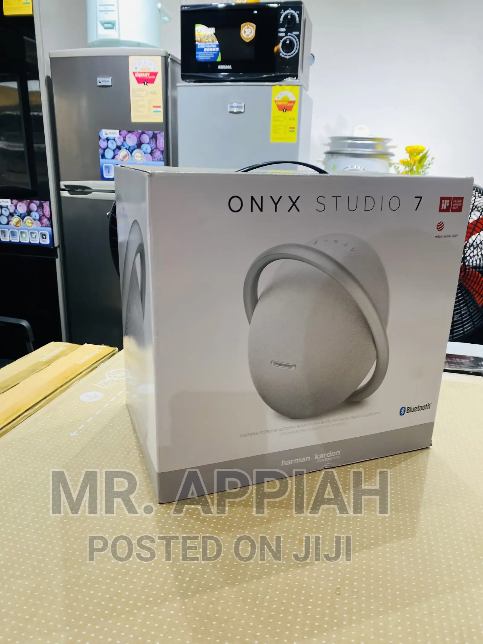 Shop Original Harman Onyx 7 Portable Speaker(Silver).