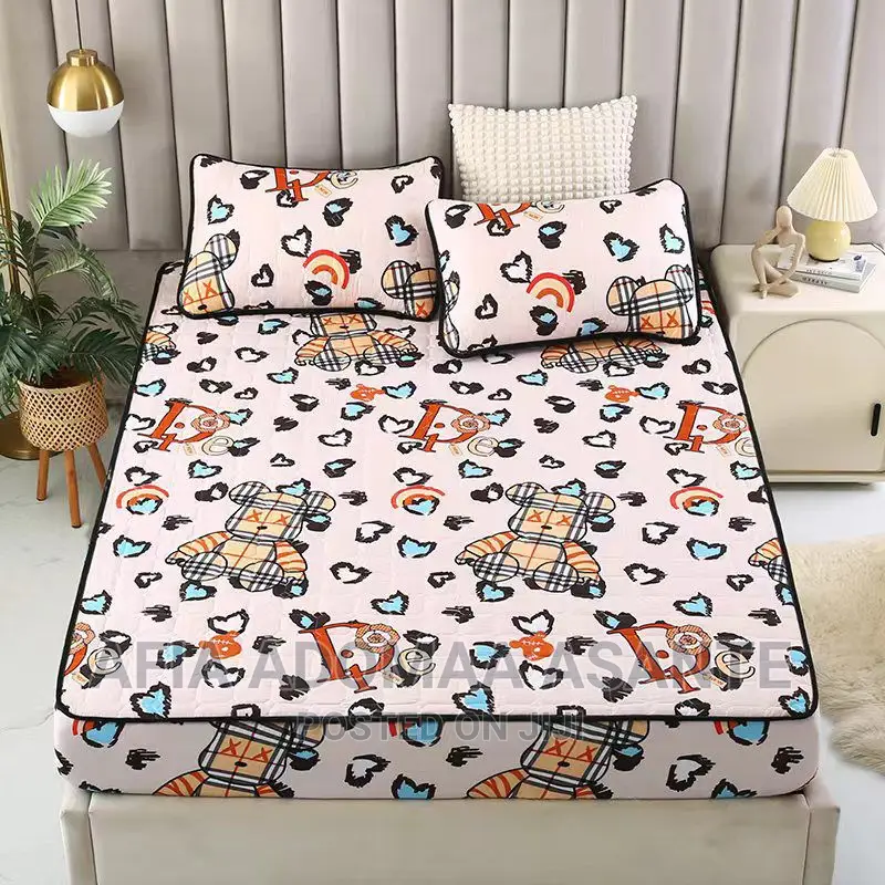 3 Pieces Waterproof Mattress Cover- DOUBLE BED