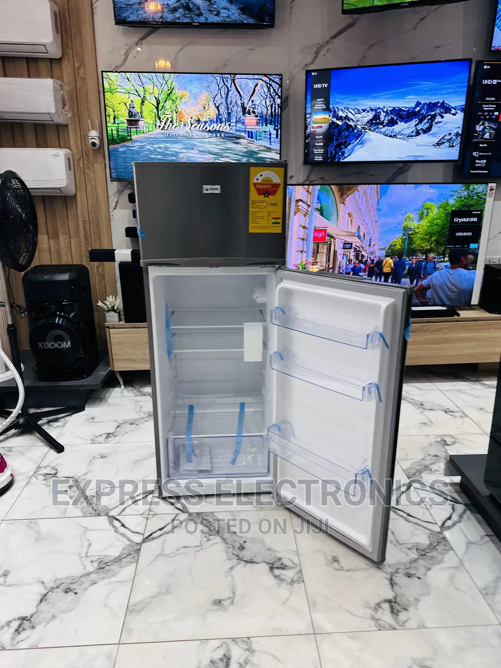New Arrivals of PF-250 205L Double Door Fridge Pearl