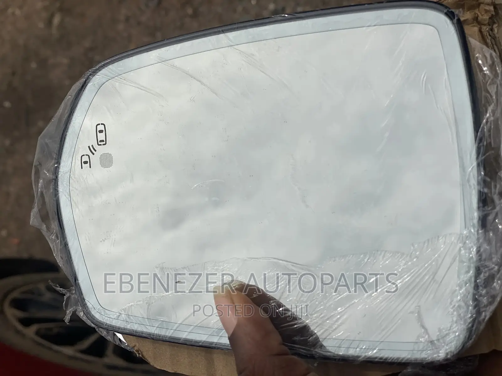 Ford Edge Mirror Glass With Blind Spot