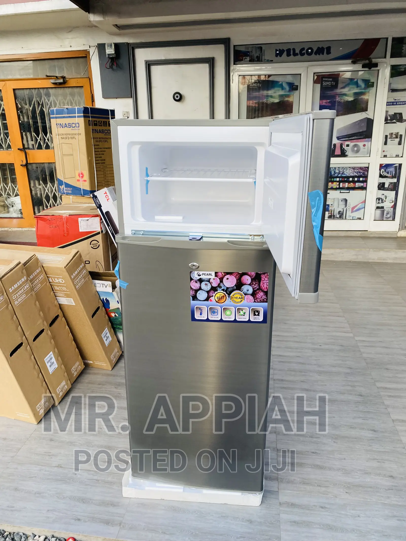 Fast Chilling Pearl 250 Double Door Refrigerator(205ltr).
