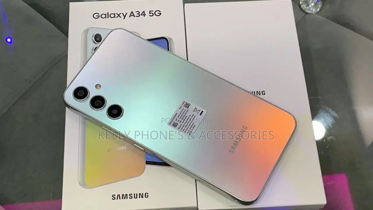 New Samsung Galaxy A34 5G 256 GB Silver