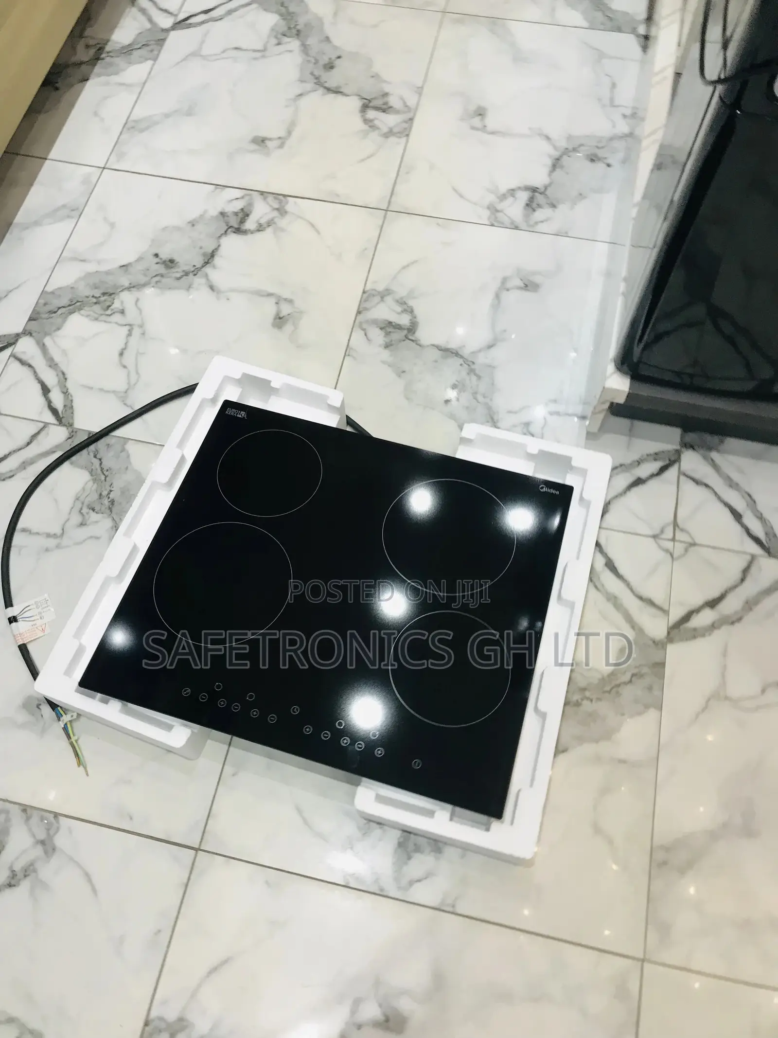 Lastest Midea 4 Hobs Electric Black Glass Mc-Hf605 Cooker