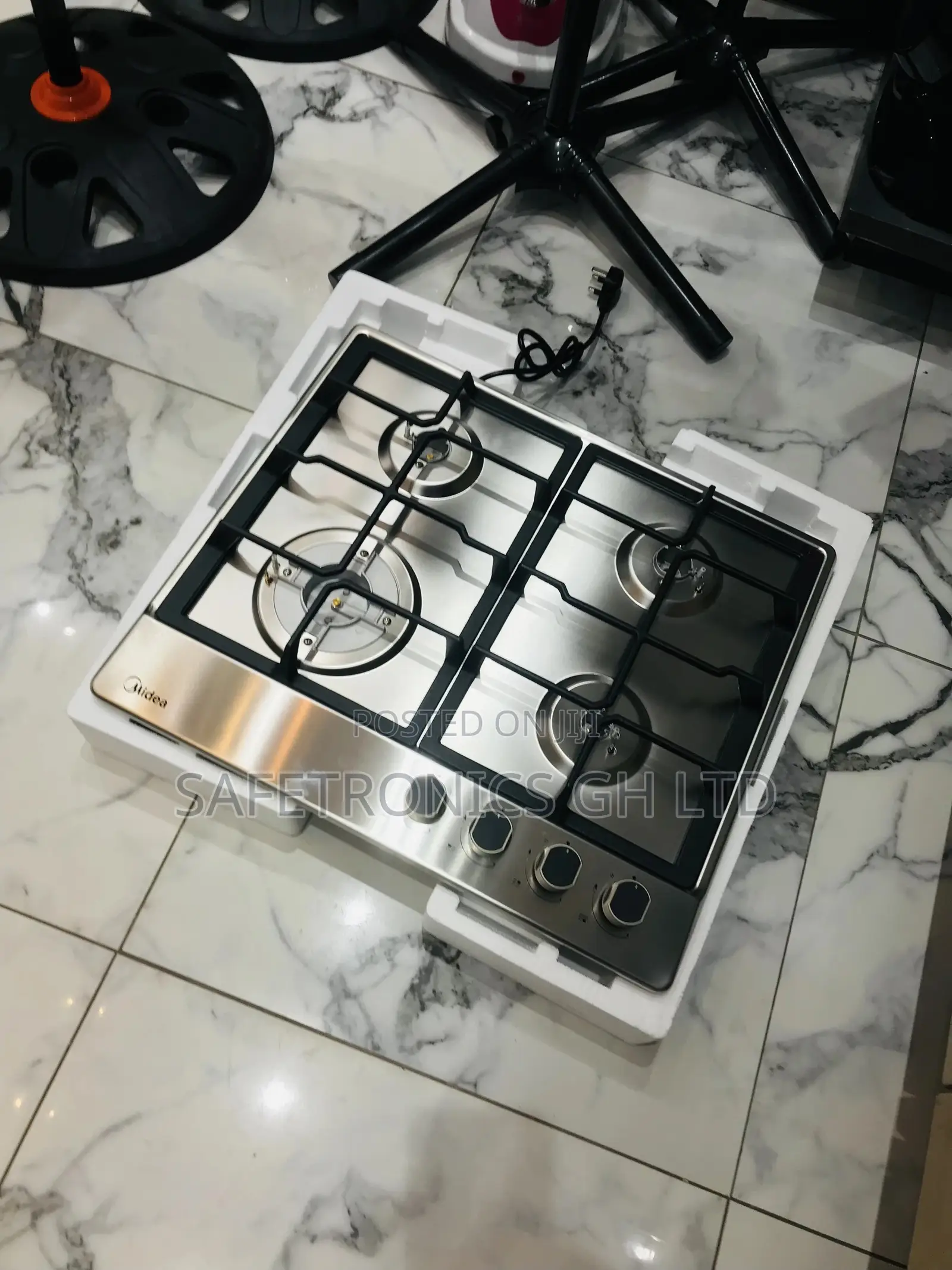 Midea Elegant Electric 4 Hobs 60G40ME Cooker Sliver 