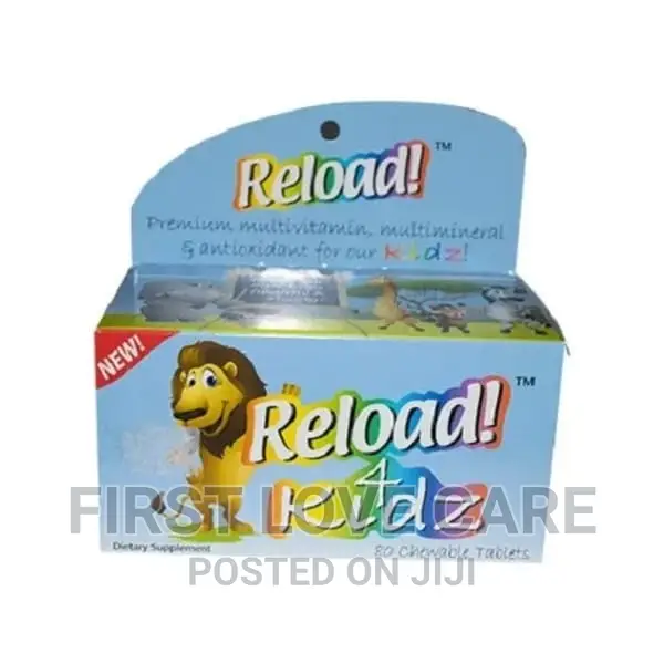 Reload 4 Kids Chewable Multivitamins Tablets for Kid