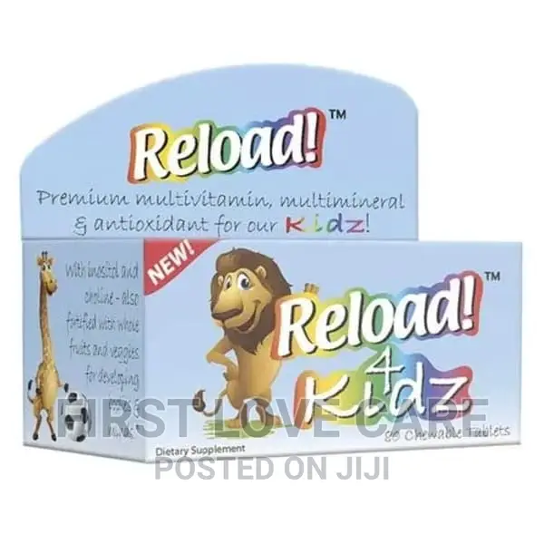 Reload 4 Kids Chewable Multivitamins Tablets for Kid