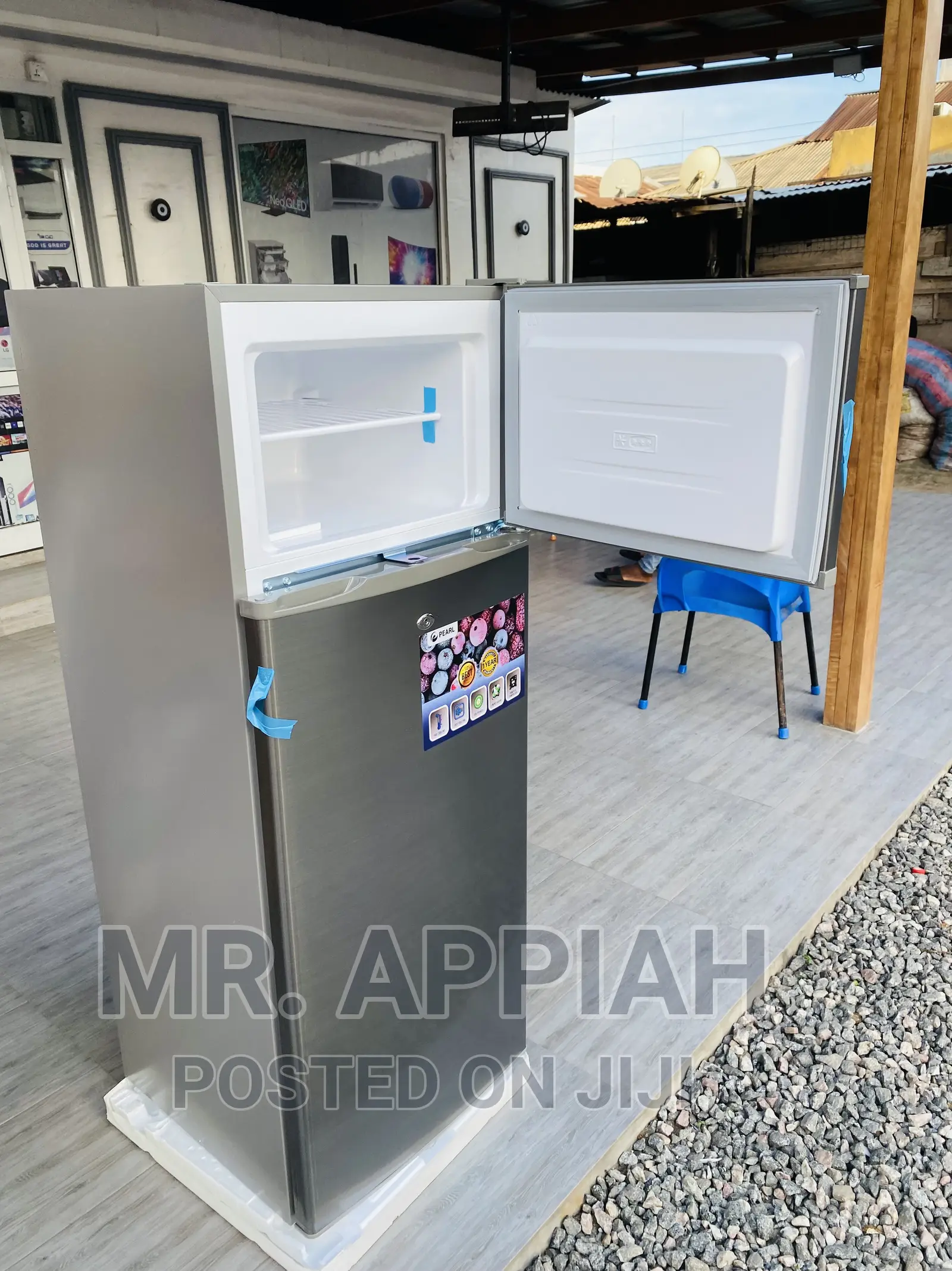 Extremely Quality Pearl 250 Top Freezer Fridge(205ltr) 